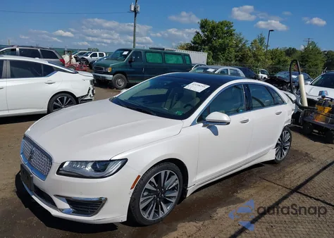 2018 Lincoln Mkz Hybrid Reserve from USA, damaged, VIN 3LN6L5MU2JR621765